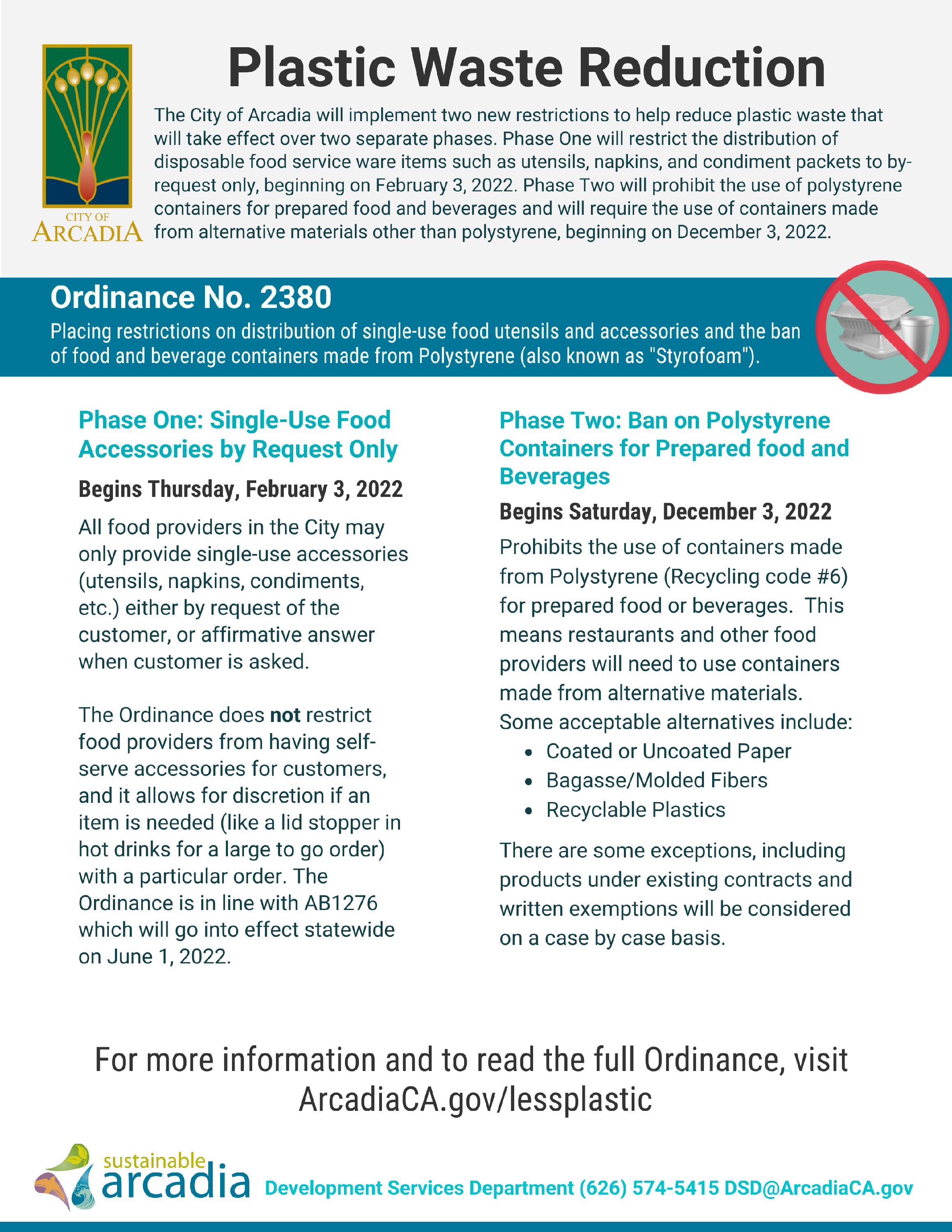Plastics Initial Flyer