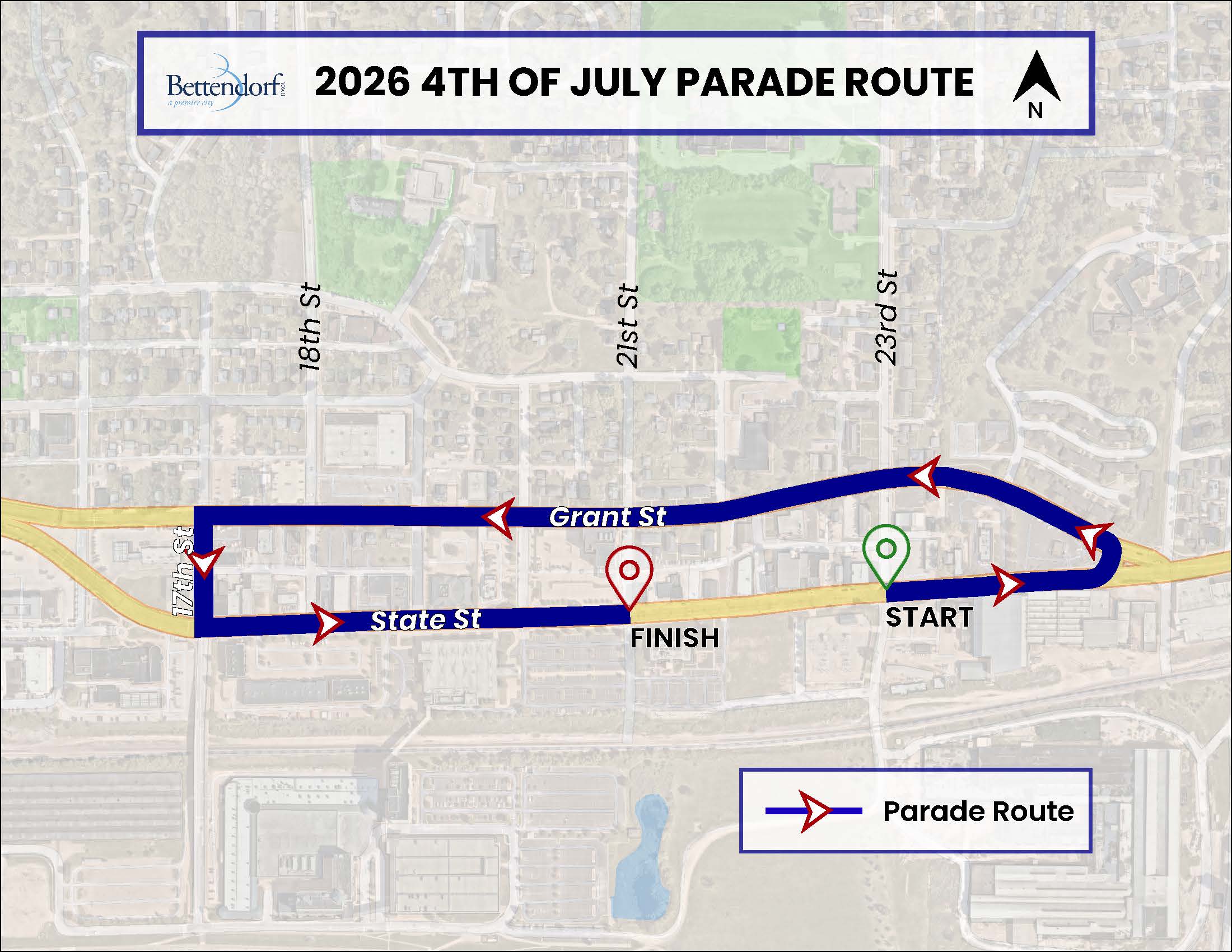 2026 4th of July Parade Route