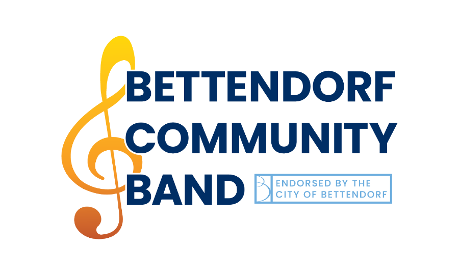 City of Bettendorf - Community Band Logo - Full Color - Gradient