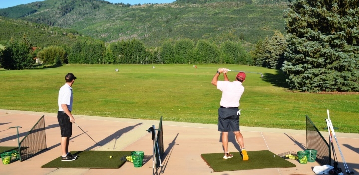 Men's League at the Driving Range